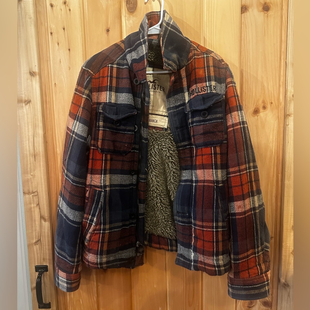 S 1990s vintage Hollister Plaid jacket